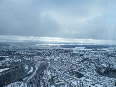 Blick Richtung Rottweil / Altstadt