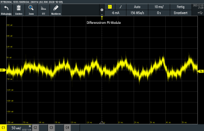 PV-Module ohne Last